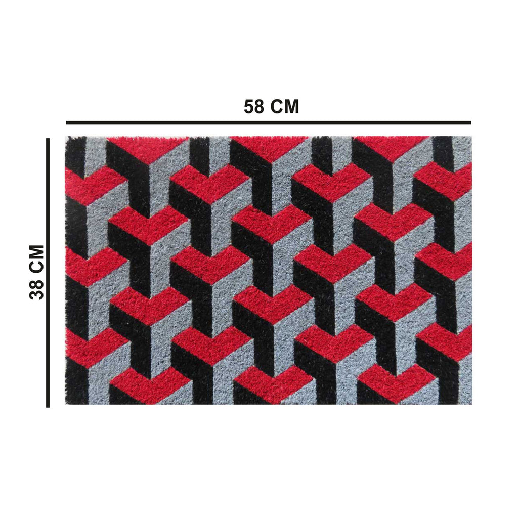 3D Coir Doormat 38x58 cm – ATMAH, view 2