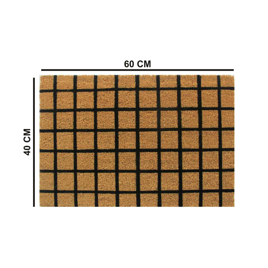Check Check Coir Doormat 40x60 cm – ATMAH, view 2