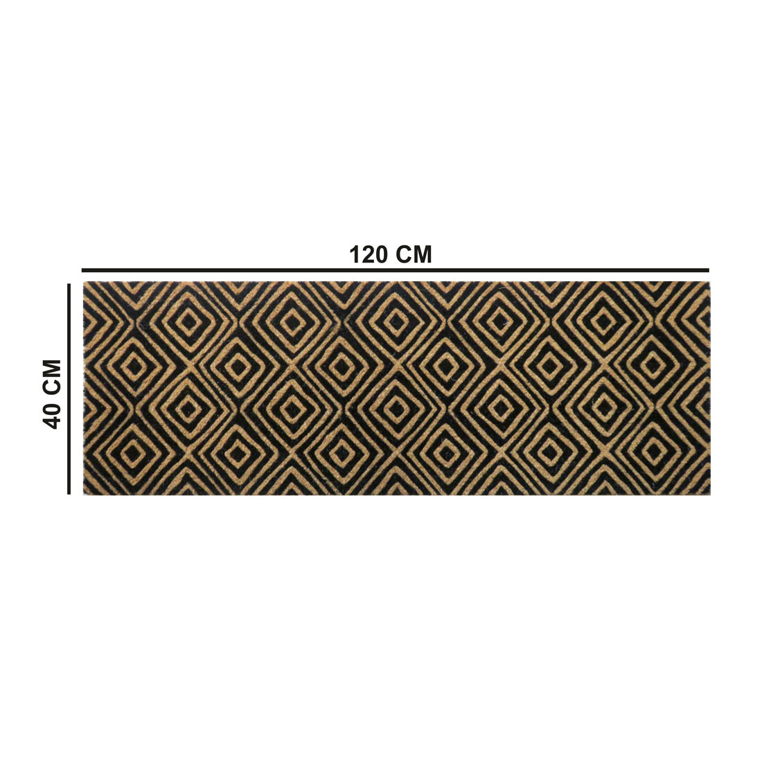 Diamond Weaves Coir Doormat – ATMAH, view 2