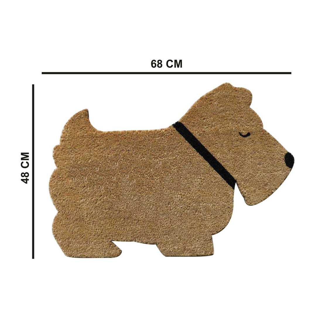Dog Coir Doormat 48x68 cm – ATMAH, view 2