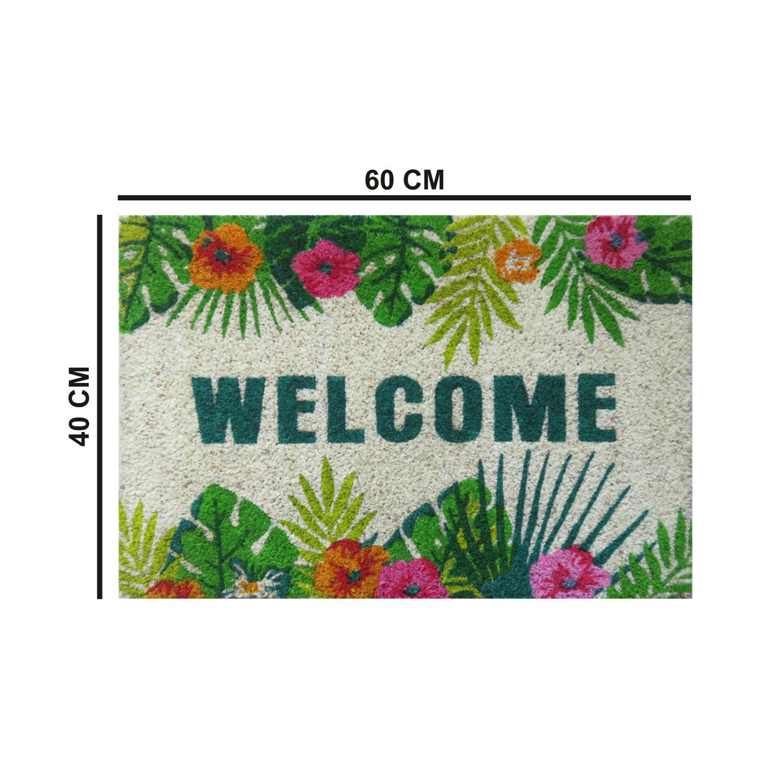 Garden Welcome Coir Doormat 40x60 cm – ATMAH, view 2