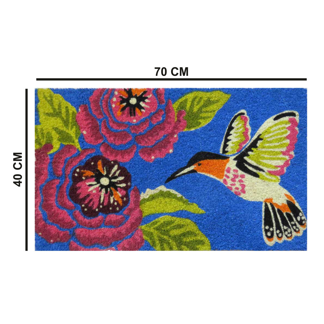Hum Hum Like a Humming Bird Coir Doormat 40x70 cm – ATMAH, view 2