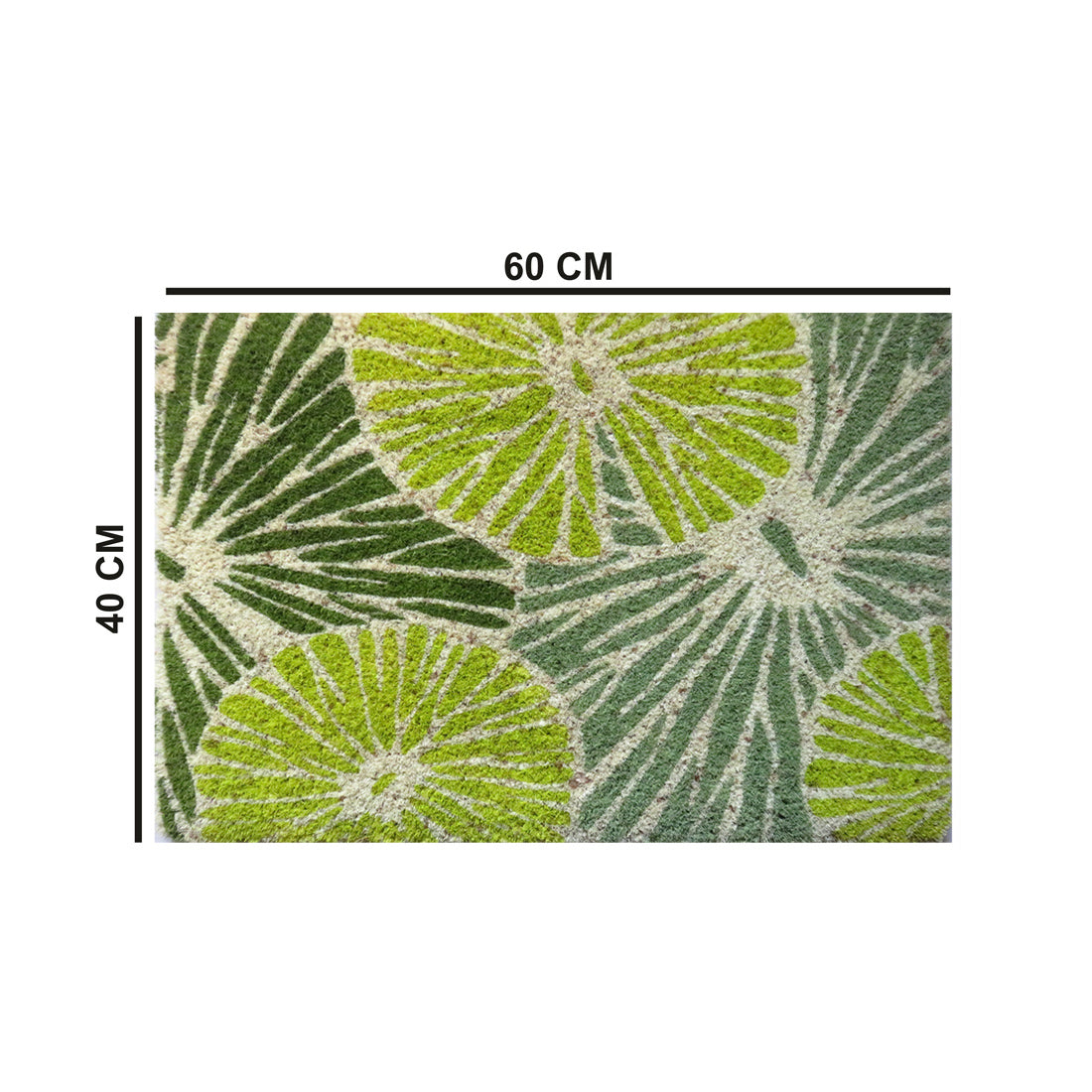 Lemon Splash Coir Doormat 40x60 cm – ATMAH, view 2