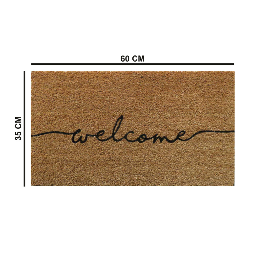 Plain Welcome Coir Doormat 35x60 cm – ATMAH, view 2