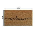 Plain Welcome Coir Doormat 35x60 cm – ATMAH, view 2