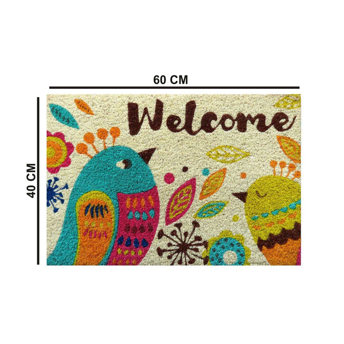 Birdy Welcome Coir Doormat 40x60 cm – ATMAH, view 2