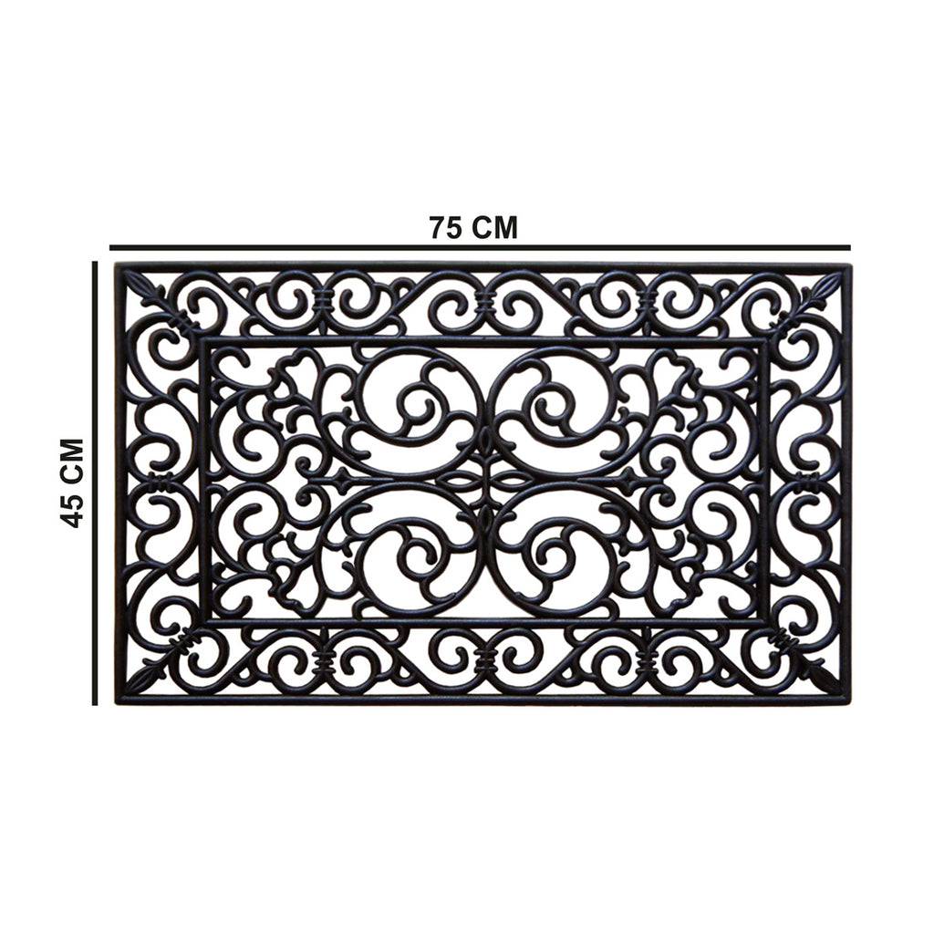Classic Catalonia Rubber Doormat 45x75 cm – ATMAH, view 2