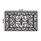 Classic Catalonia Rubber Doormat 45x75 cm – ATMAH, view 2