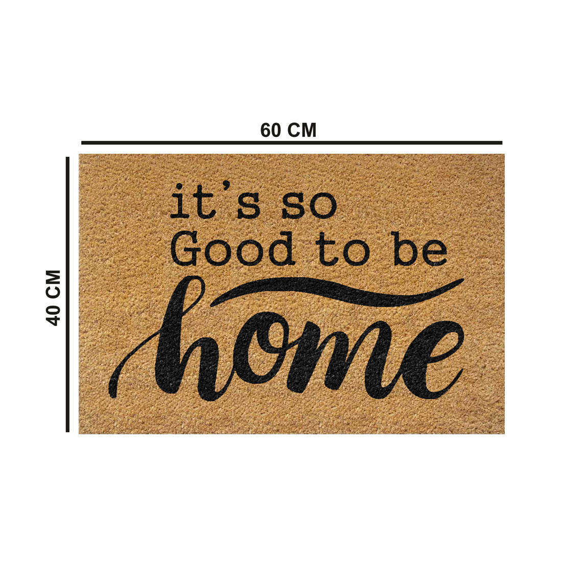 So Good to be Home Coir Doormat 40x60 cm – ATMAH, view 2