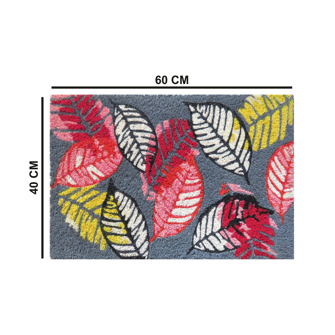 Leaves Coir Doormat 40x60 cm – ATMAH, view 2