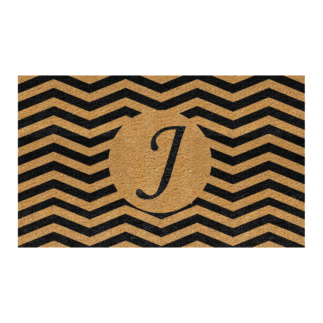 ZIGZAG Monogram Coir Doormat 45x75 cm – ATMAH, view 11