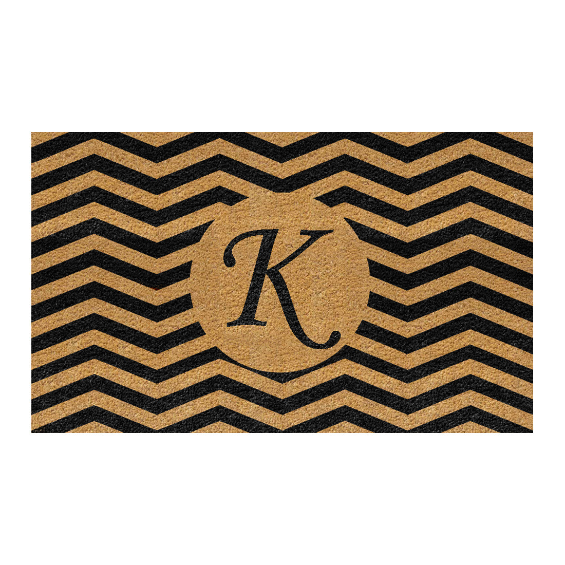 ZIGZAG Monogram Coir Doormat 45x75 cm – ATMAH, view 12