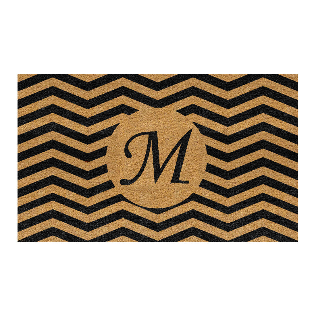 ZIGZAG Monogram Coir Doormat 45x75 cm – ATMAH, view 14