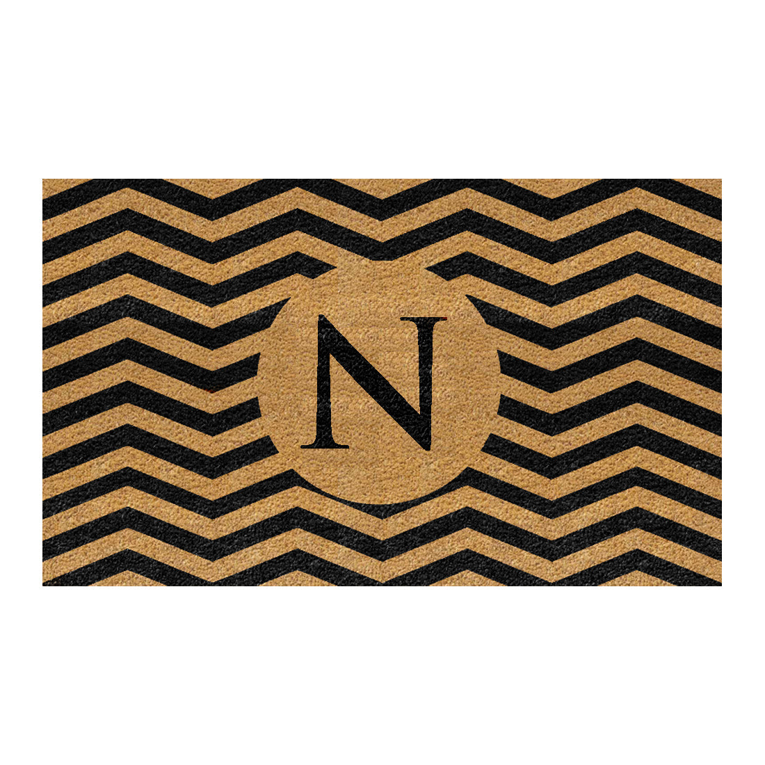 ZIGZAG Monogram Coir Doormat 45x75 cm – ATMAH, view 15