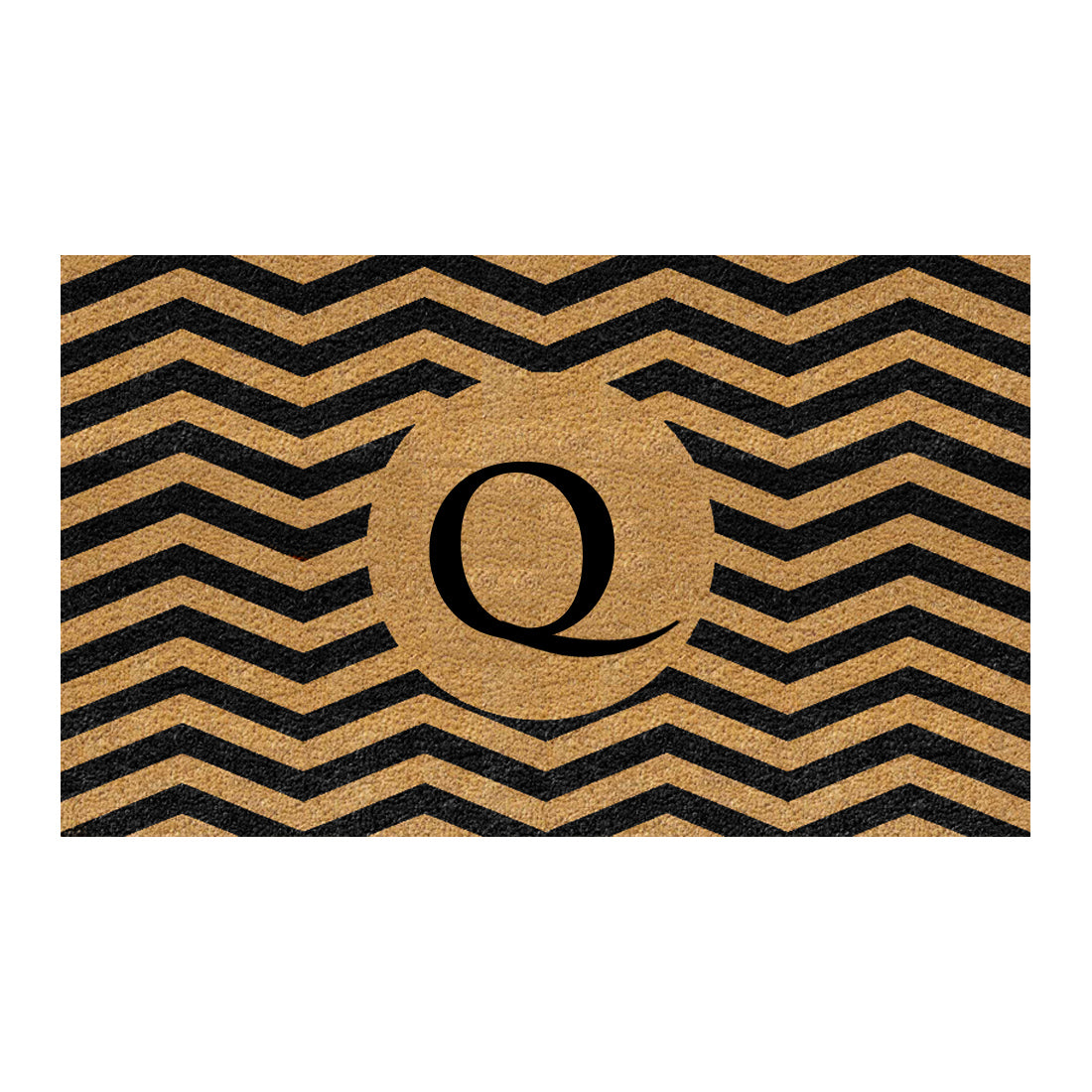 ZIGZAG Monogram Coir Doormat 45x75 cm – ATMAH, view 18