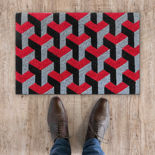 3D Coir Doormat 38x58 cm – ATMAH