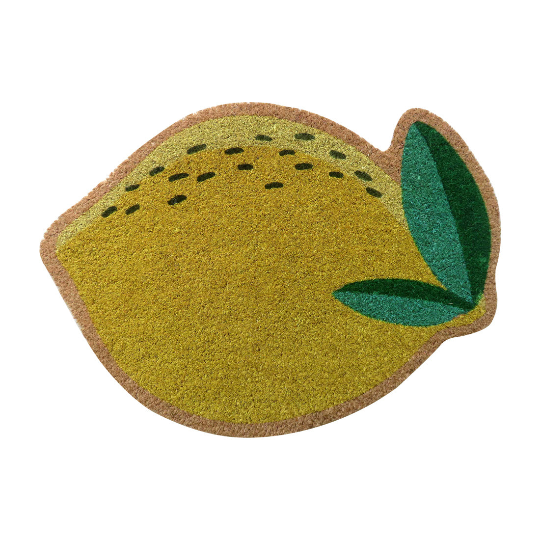 Lemon Lush Coir Doormat – ATMAH, view 3