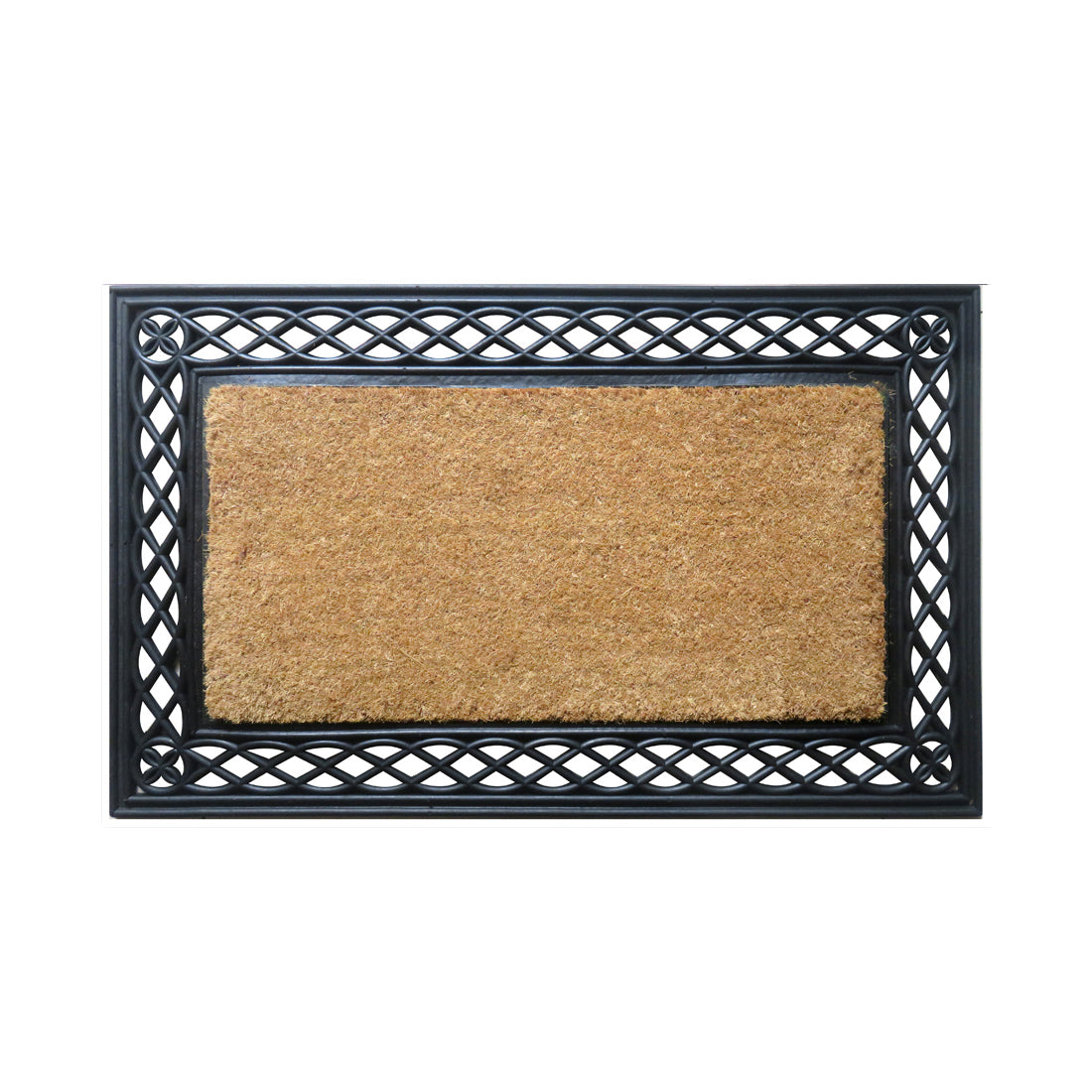 Plain Rubber & Coir Doormat 45x75 cm – ATMAH, view 2