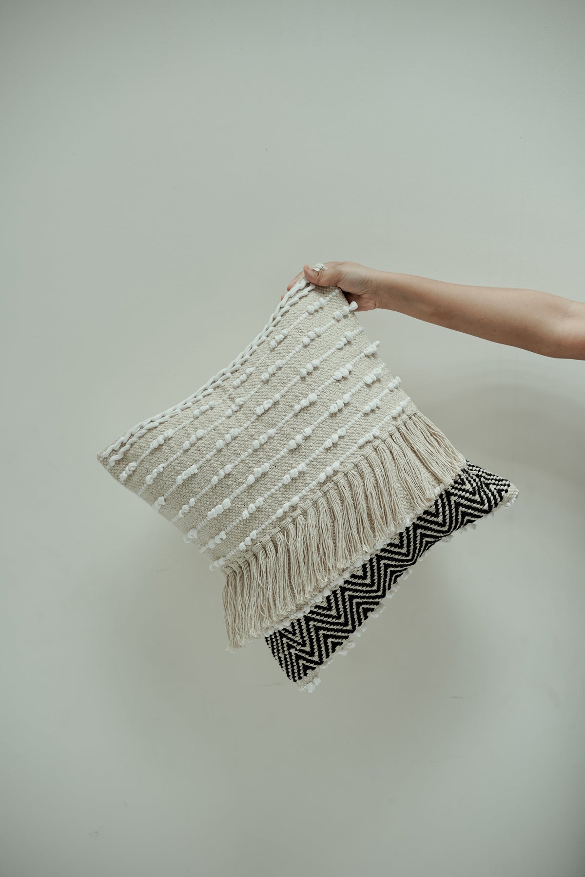 Luna Handwoven Cushion Cover – ATMAH, view 3