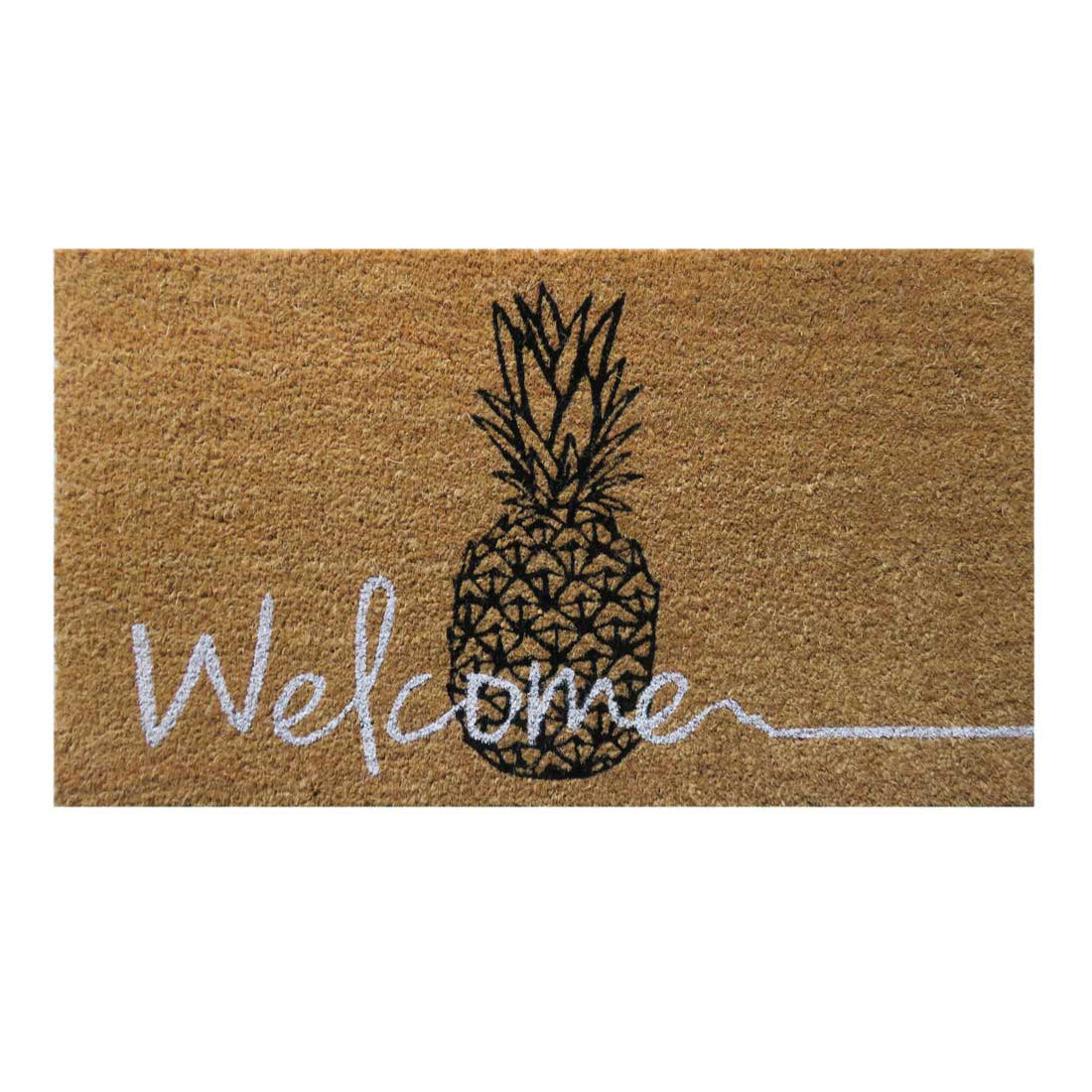 Welcome with a Pineapple Coir Doormat 40x70 cm – ATMAH, view 2