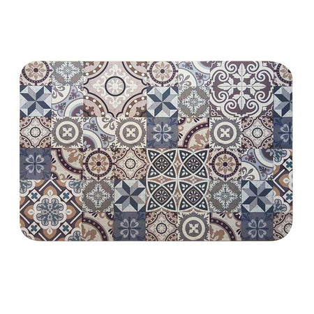 Tile Splash anti-skid polyster mat