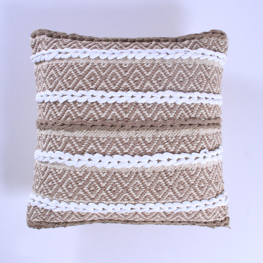 Kafe Handwoven Cushion Cover – ATMAH, view 5