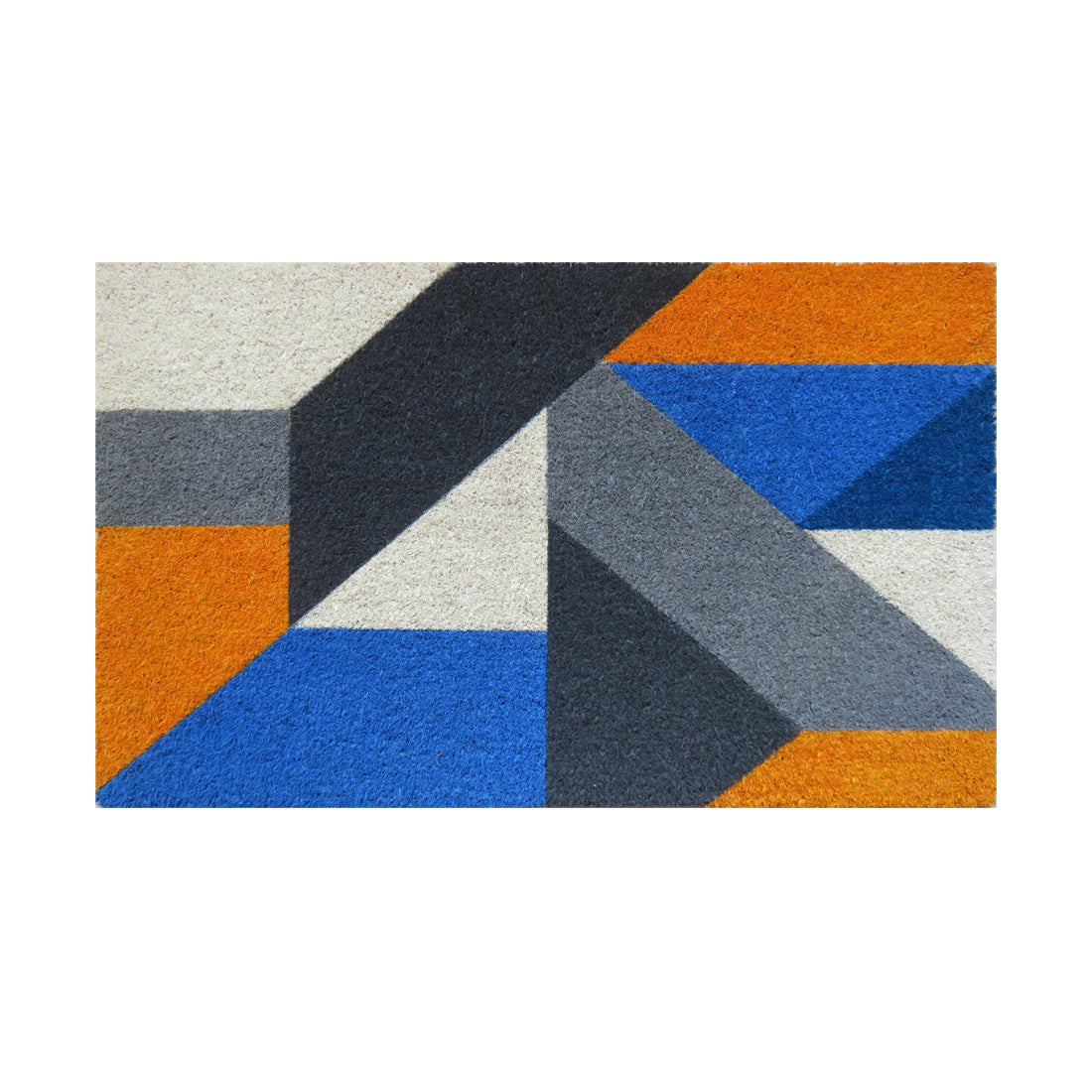 Colourful Geometry Coir Doormat 45x75 cm – ATMAH, view 3
