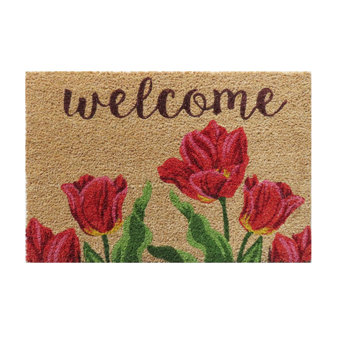 Tulip Welcome Coir Doormat 40x60 cm – ATMAH, view 3