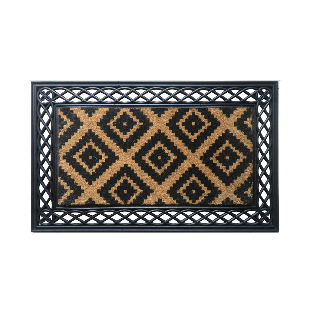 Oriental Weave - Rubber Moulded Coir Doormat