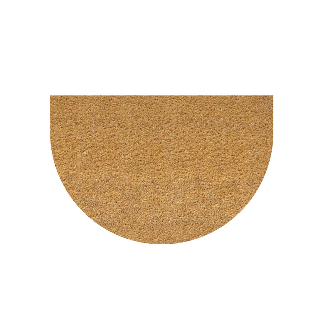 Half Round Plain Coir Doormat – ATMAH, view 3
