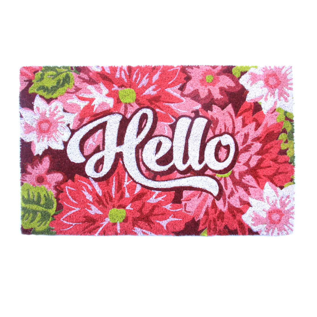Hello Gerbera Coir Doormat 45x75 cm – ATMAH, view 3