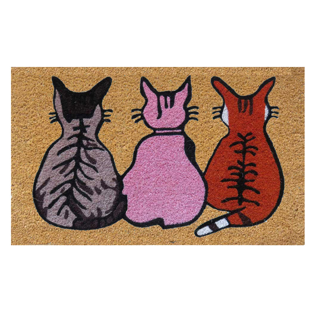 3 Sly Cats Coir Doormat 45x75 cm – ATMAH, view 3
