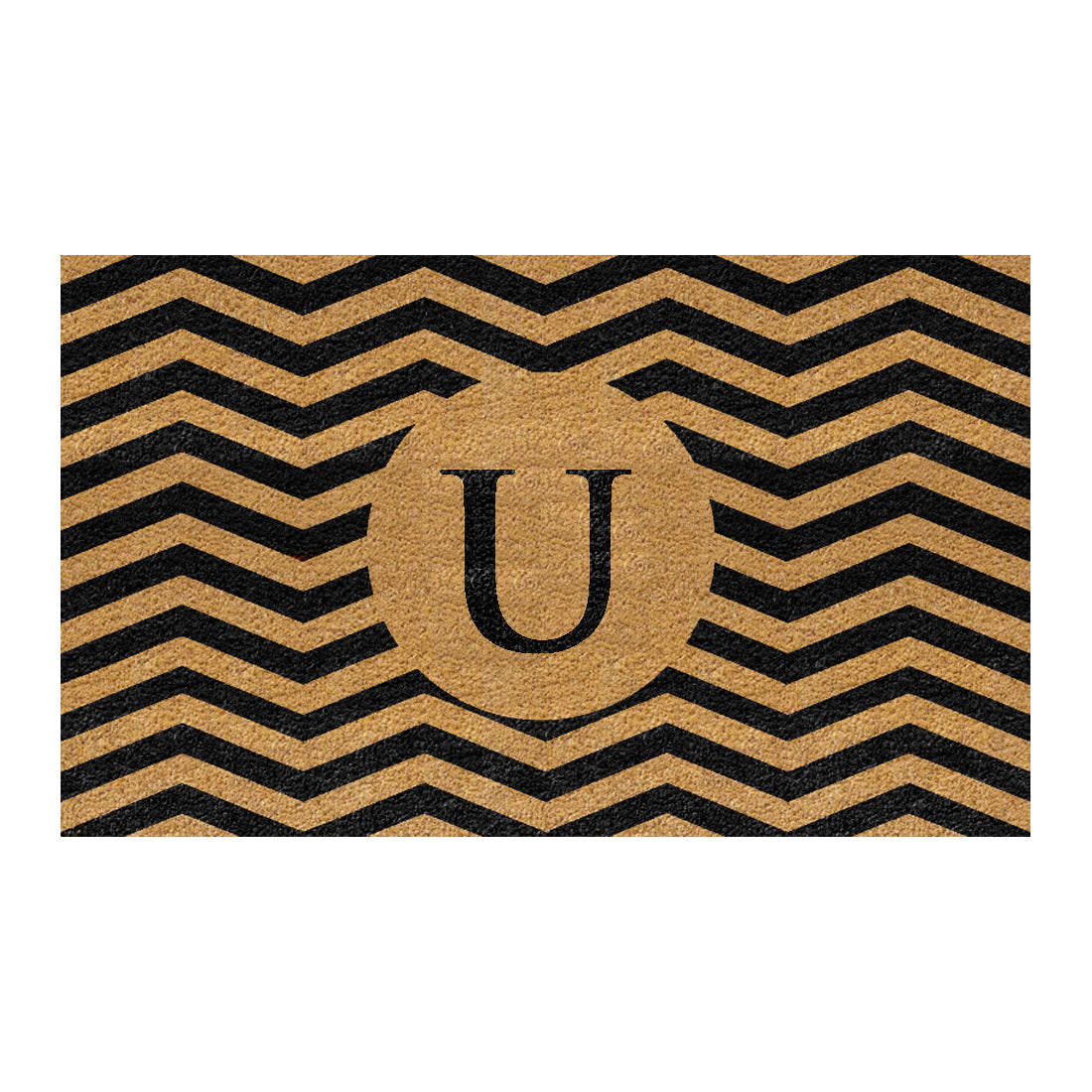 ZIGZAG Monogram Coir Doormat 45x75 cm – ATMAH, view 22