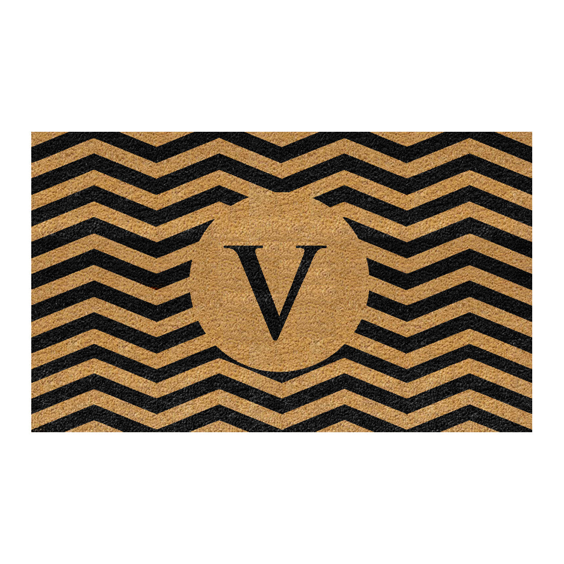 ZIGZAG Monogram Coir Doormat 45x75 cm – ATMAH, view 23