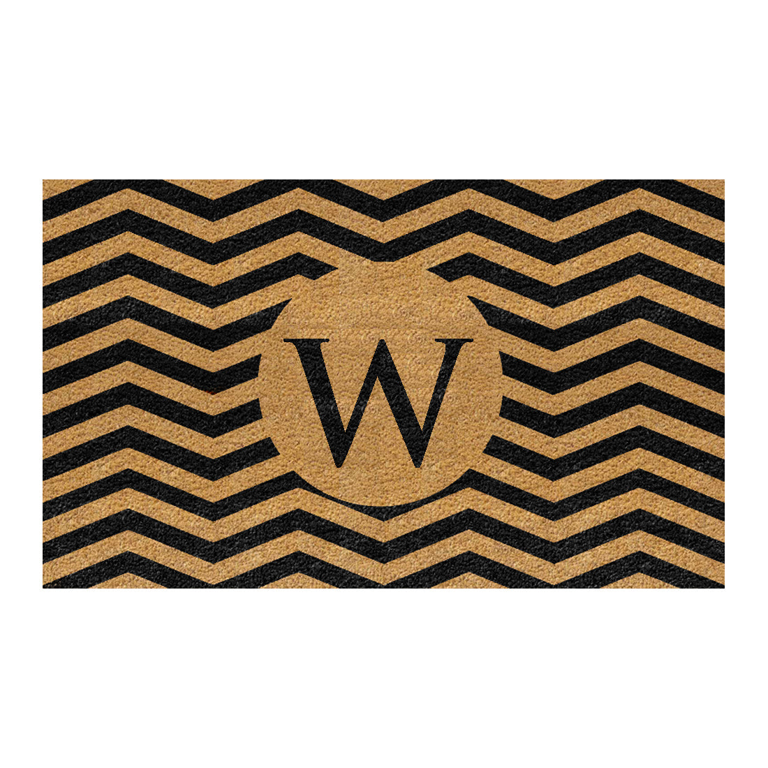 ZIGZAG Monogram Coir Doormat 45x75 cm – ATMAH, view 24