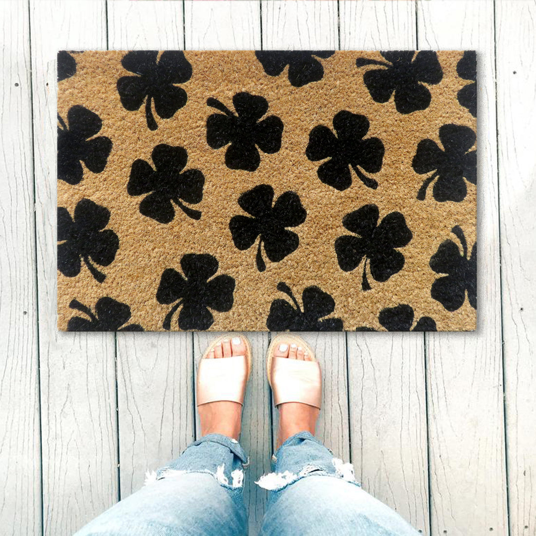 Leaves Coir Doormat 40x60 cm – ATMAH