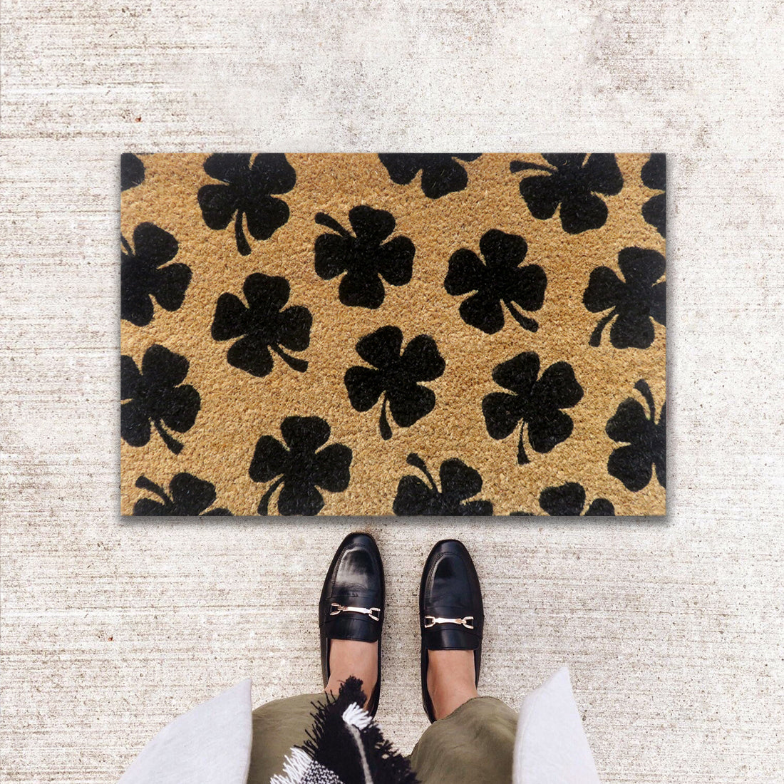 Leaves Coir Doormat 40x60 cm – ATMAH, view 3