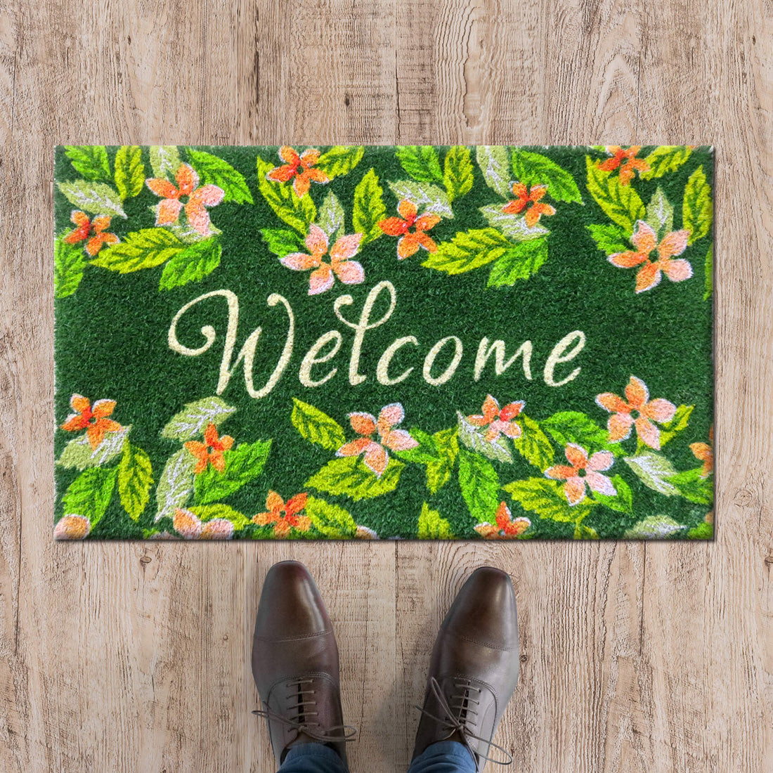 Welcome to Spring Coir Doormat 45x75 cm – ATMAH
