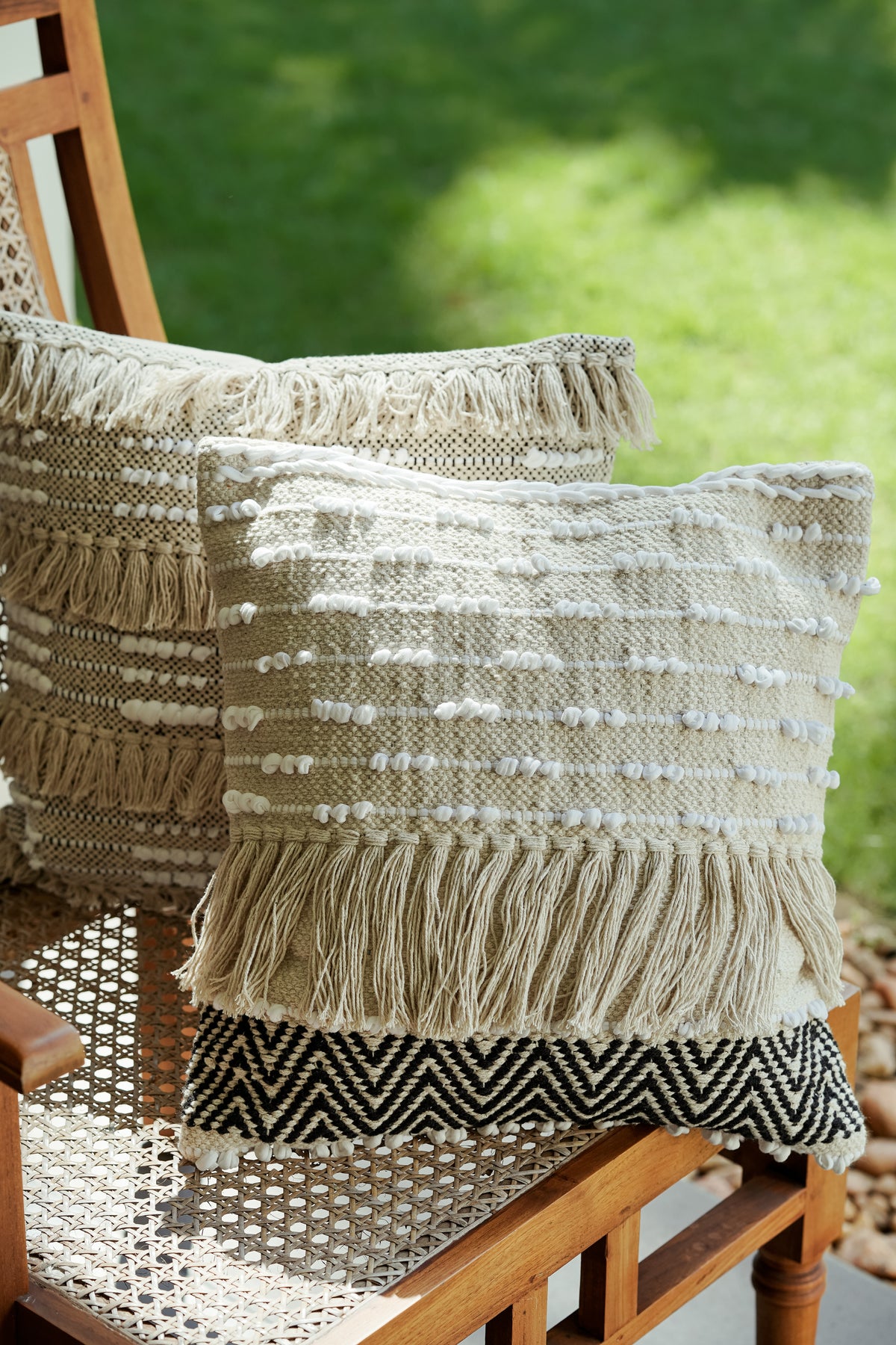 Luna Handwoven Cushion Cover – ATMAH