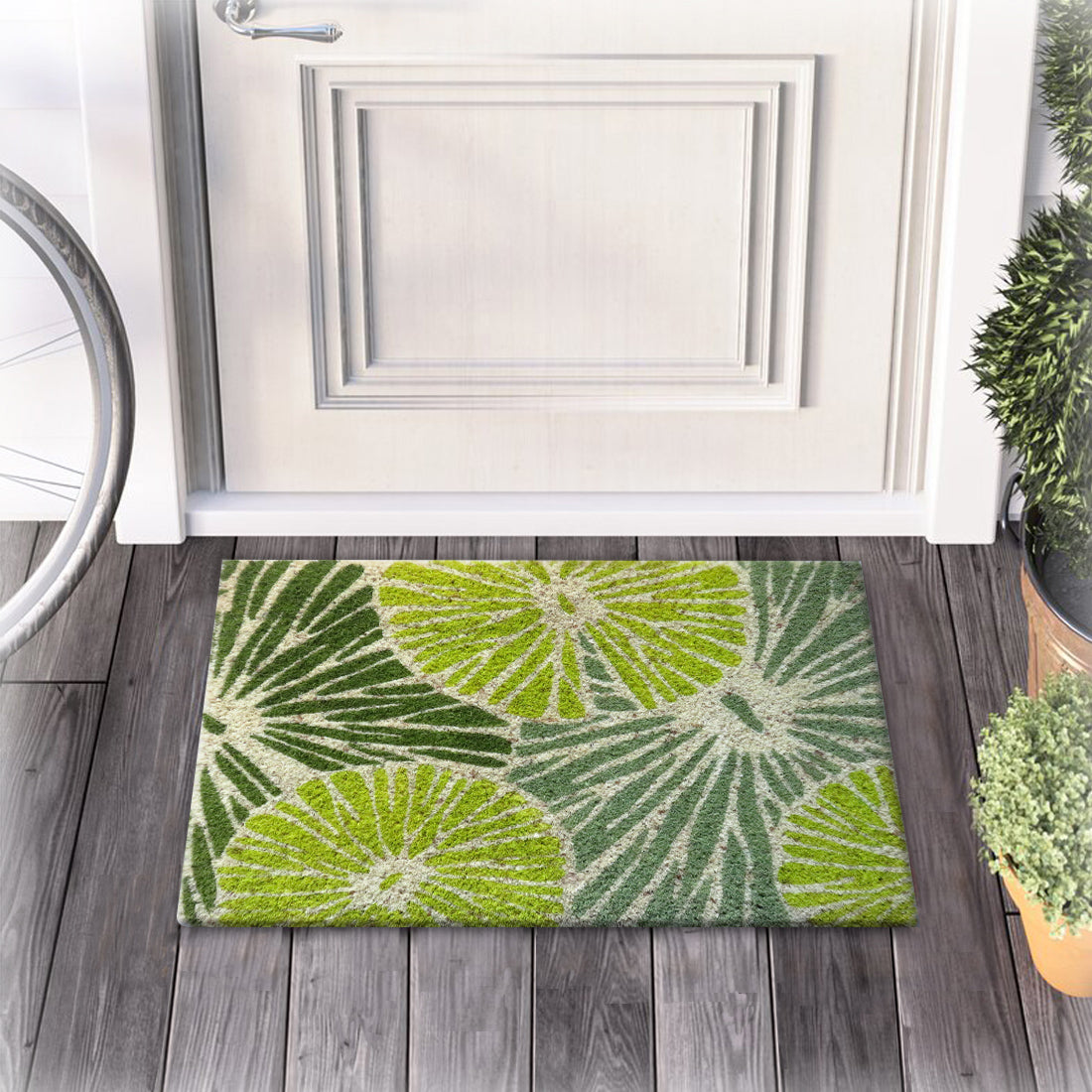 Lemon Splash Coir Doormat 40x60 cm – ATMAH