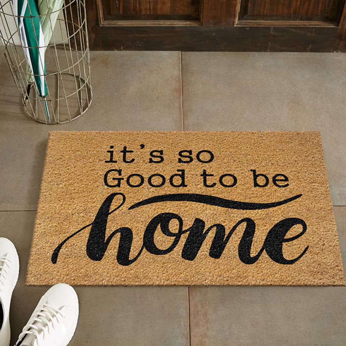 So Good to be Home Coir Doormat 40x60 cm – ATMAH