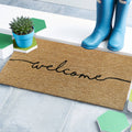 Plain Welcome Coir Doormat 35x60 cm – ATMAH