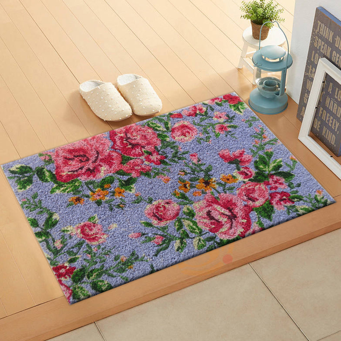 Bed of Roses Coir Doormat 40x60 cm – ATMAH, view 3
