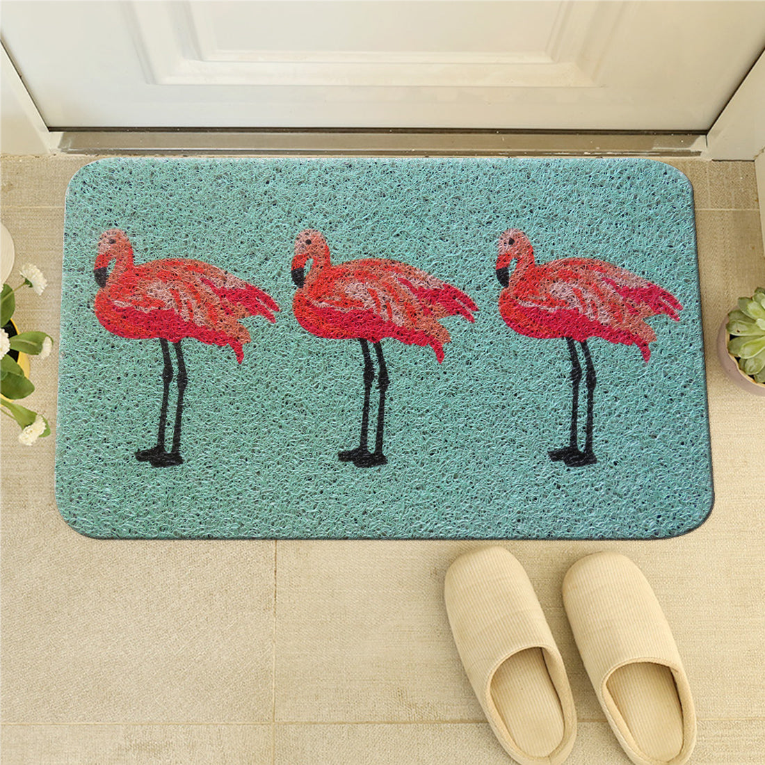 Flamingos PVC Noodle Mat 40x60 cm – ATMAH
