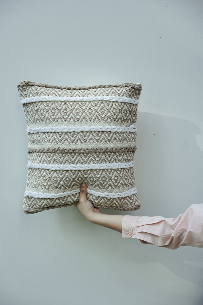Kafe Handwoven Cushion Cover