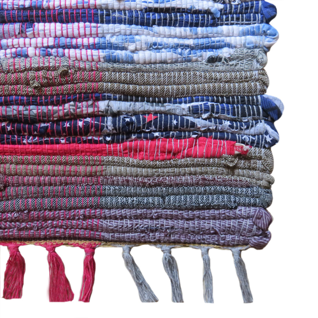 Cotton Chindi Rag Rugs, Set of 3 – ATMAH, view 4