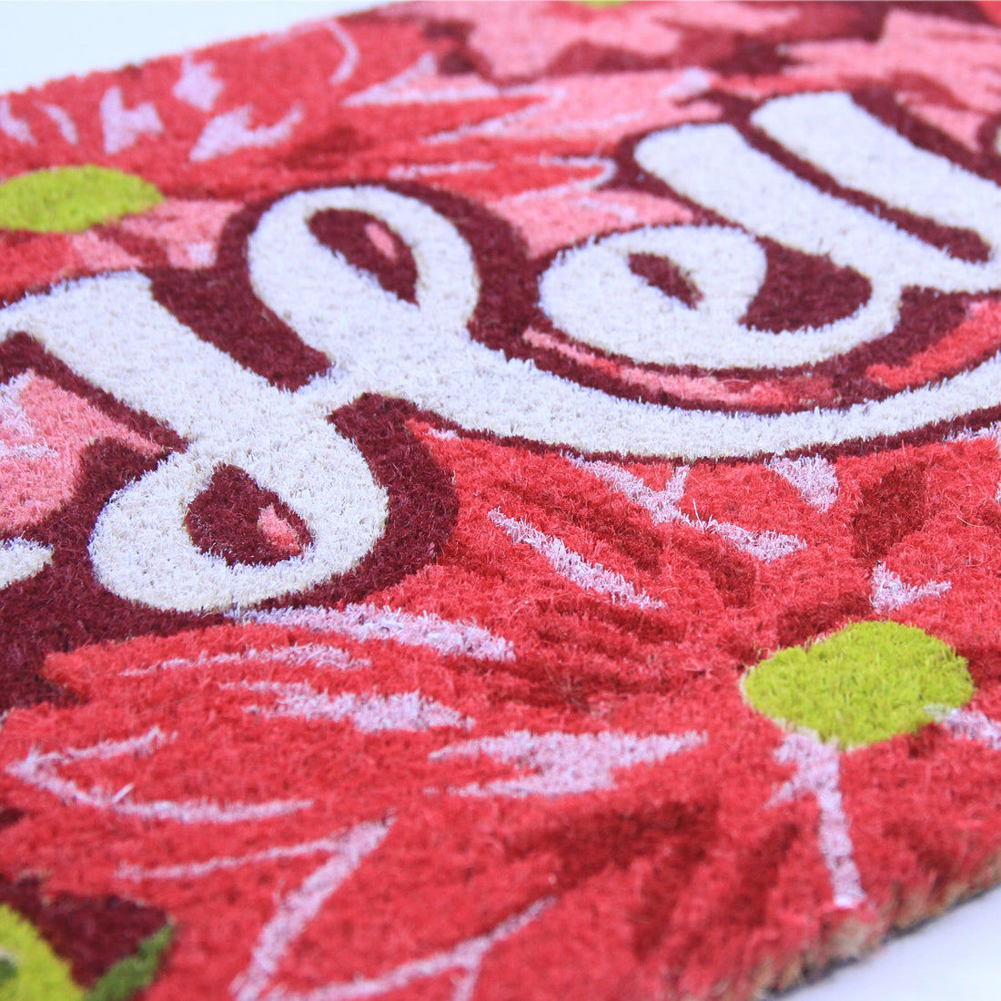 Hello Gerbera Coir Doormat 45x75 cm – ATMAH, view 5