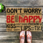 Don't Worry be Happy Coir Doormat 40x60 cm – ATMAH