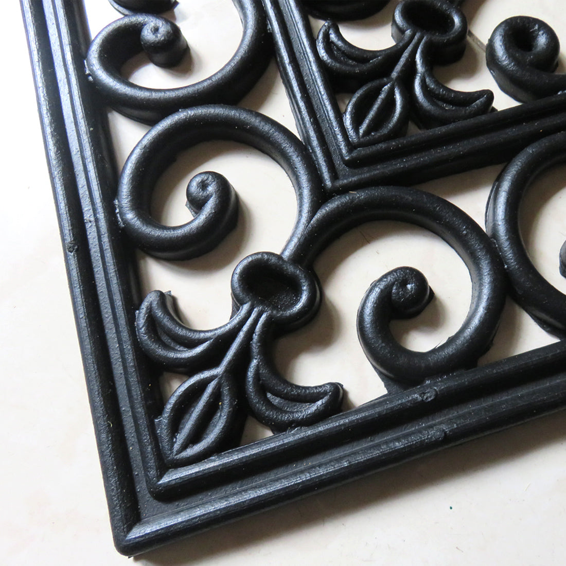 Rubber Iron Door Mat 45x75 cm – ATMAH, view 3