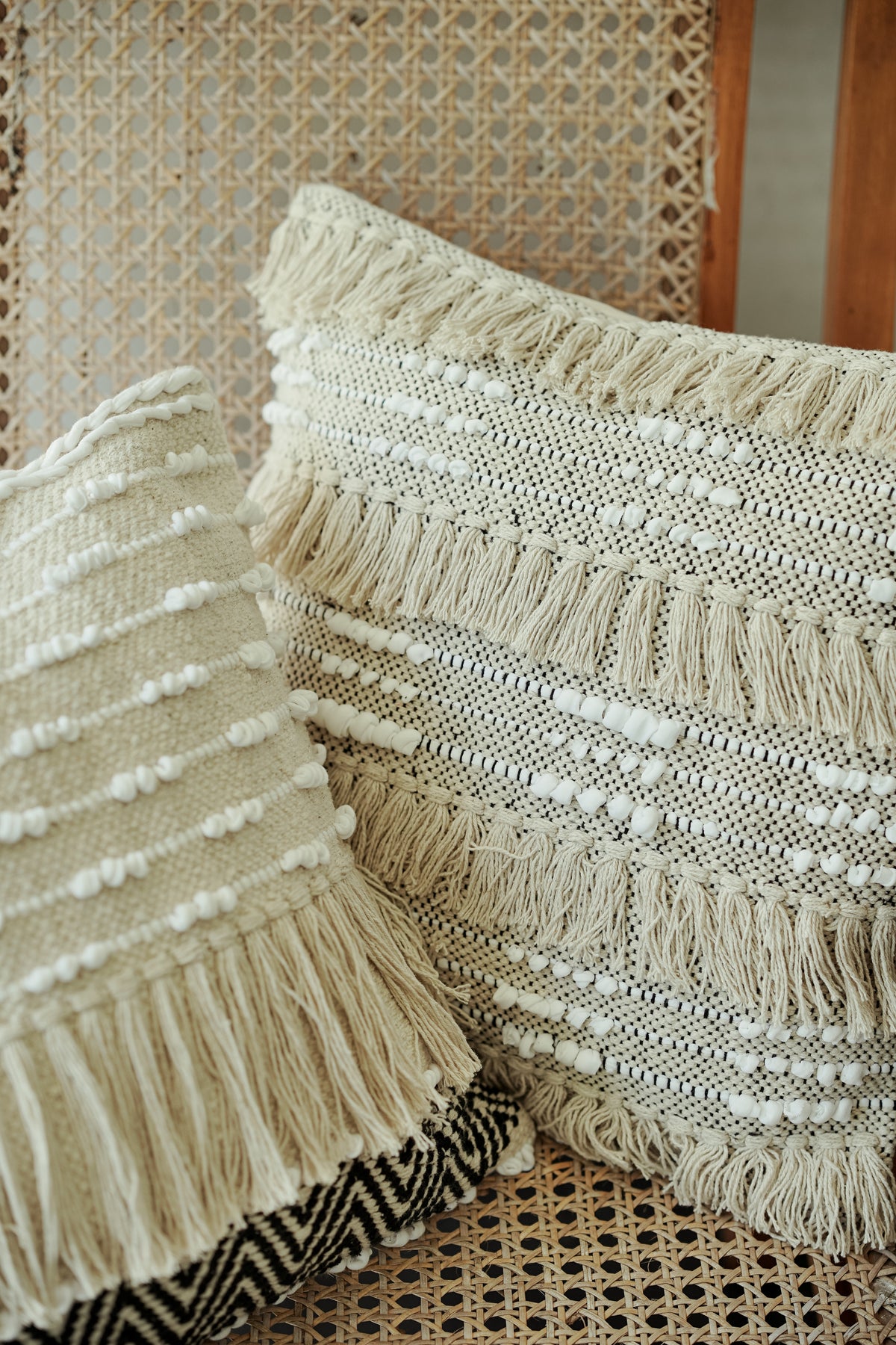 Nova Handwoven Cushion Cover – ATMAH, view 2